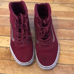 High top vans sneakers